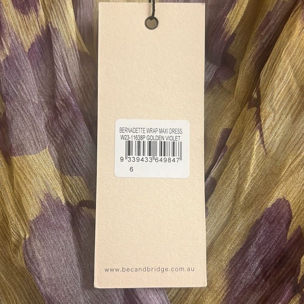 ✨BEC + BRIDGE Bernadette Floral Viscose Maxi Sz 2 Dress✨ - Picture 14 of 14